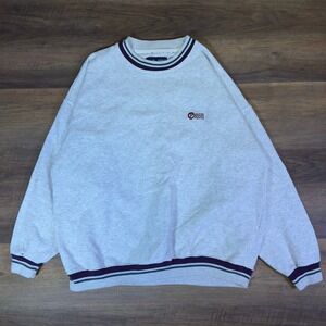 Vintage Swingster Men XXL Gray Producers Hybrids Crewneck Sweatshirt Made in USA